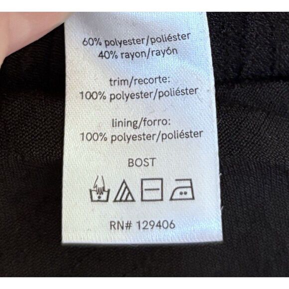 Venus Tiered Ruffled Black Pants Size Medium - Picture 4 of 4